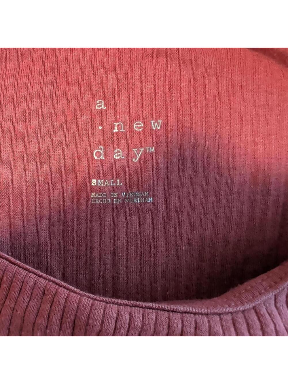 A New Day Women's Pink and Red Shirt - Picture 2 of 2